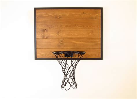 Wall Mount Basketball Hoop. Indoor Wood Basketball Hoop. | Etsy