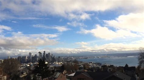 Seattle Winter Skyline Timelapse - YouTube