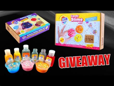 How to Make Slime, Candy Slime Kit & Glitter Slime Kit by Fundoo Labs - YouTube