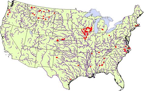 NWS High Water Mark Sign Locations