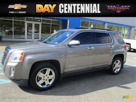 2012 Gray Green Metallic GMC Terrain SLT AWD #116579314 Photo #3 ...