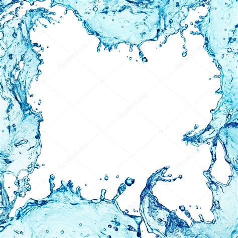 Splash,border water — Stock Photo © korovin #11250689