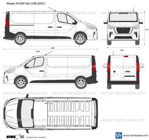 Templates - Cars - Nissan - Nissan NV300 Van LWB