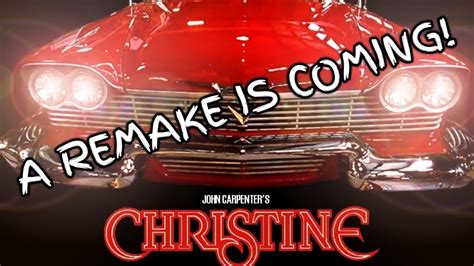 Stephen King's Christine is getting a remake! | Horror movie news - YouTube