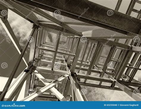 Pipe Rack, Building Construction Site Stock Photo - Image of structure, production: 65235048