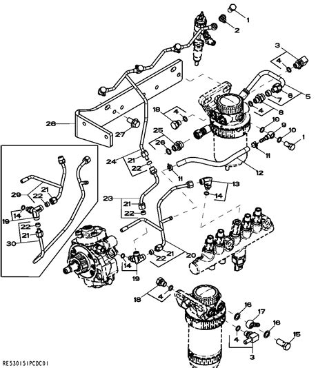 RE525393 John Deere Fuel Line :: AVS.Parts