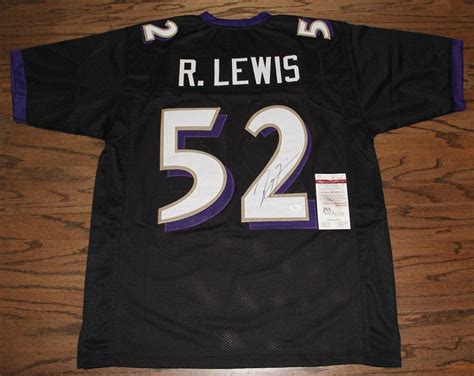 Amazon.com: Signed Ray Lewis Jersey - Witnessed #wp59180 - JSA ...