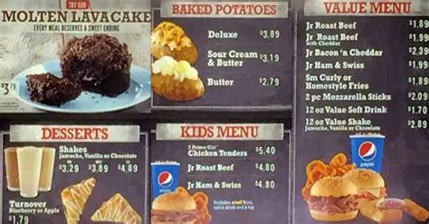 Arby S Kids Menu | Kids Matttroy