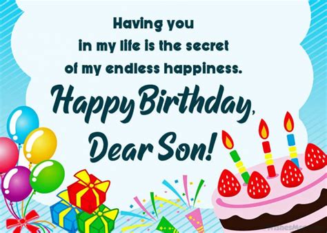 30+ Happy birthday wishes for son from mom – Birthday