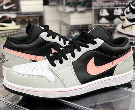 Air Jordan 1 Low Black Grey Pink 553558-062 Release Date | Jordans ...