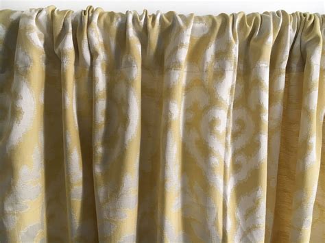 Yellow curtain panels Blackout curtains Window treatments | Etsy