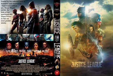 Justice League (2017) R0 Custom DVD Covers - DVDcover.Com