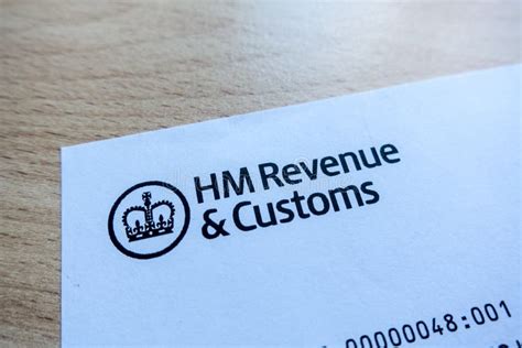 UK HMRC logo on letter editorial image. Image of income - 236833315