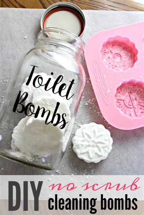 Homemade Toilet Bombs - No Scrub, CLEAN Toilets!