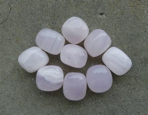 Large Pink Calcite Tumble x1 – Crystal Visions NZ