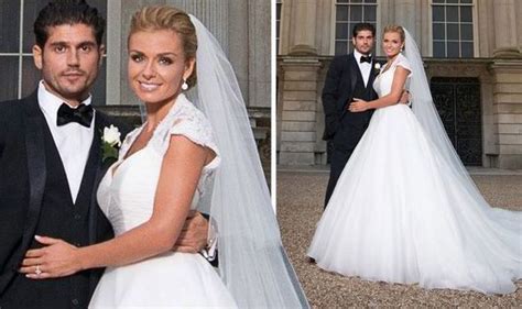 Katherine Jenkins weds fiancé Andrew in stunning white gown | Celebrity News | Showbiz & TV ...