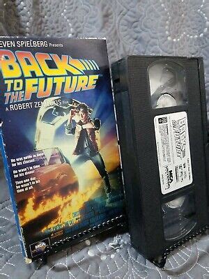 Back To The Future -VHS- 1985 Movie - VCR Tape Staring Michael J. Fox 96898253536 | eBay