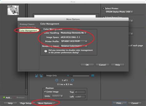 printing + color profiles | Photoshop elements, Color profile, Prints