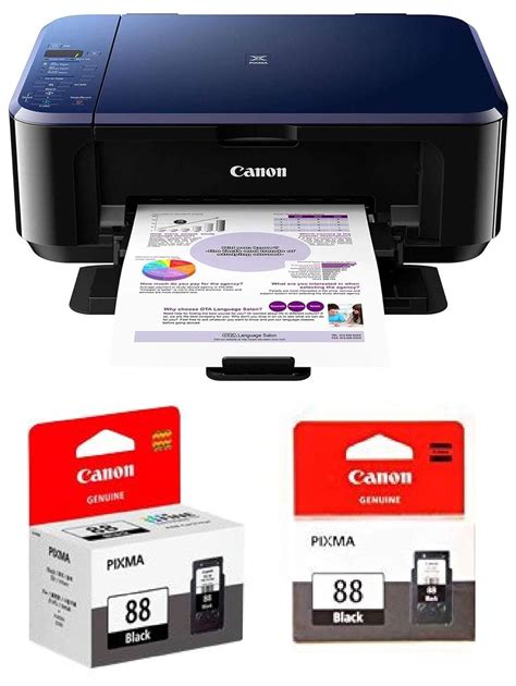 Amazon.in: Buy Canon E510 All-in-One Inkjet Colour Printer with PG88 & CL98 Ink Cartridge Online ...