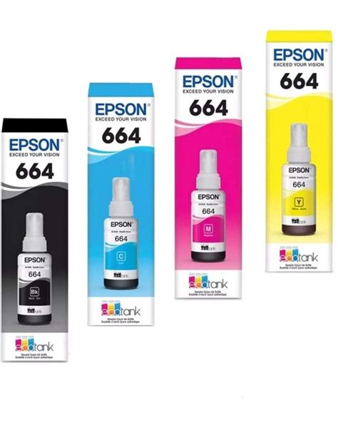 Epson Genuine L130 Ink Bottle Set