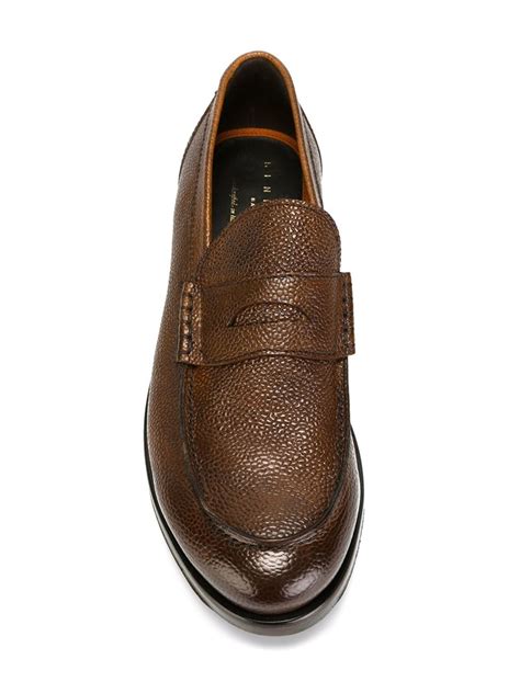 Henderson Penny Loafers in Brown for Men | Lyst