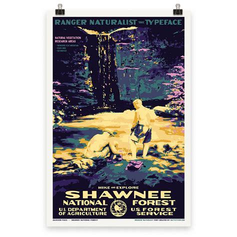 Shawnee National Forest Poster — Mattgyver