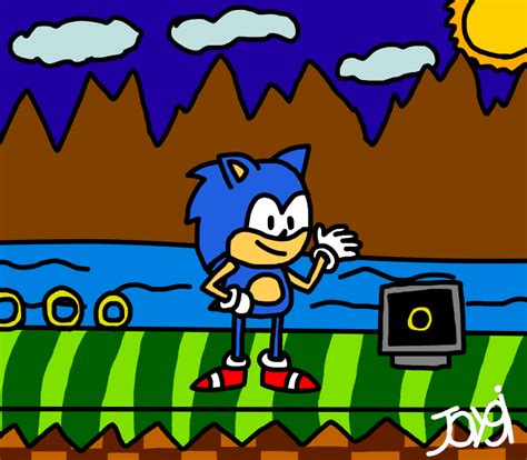 Sonic in Green Hill Zone by Jaygi519 on Newgrounds