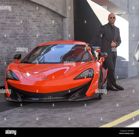 July 13, 2019 - Hollywood, California, USA - Jason Statham arrives for ...