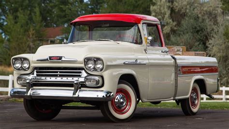 1958 Chevrolet Cameo Apache | Chevy trucks, Pickup trucks, Chevy trucks ...