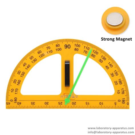 Orange Math Geometry Set Teacher Aids Magnetic Triangle Protractor Ruler Compasses | Laboratory ...