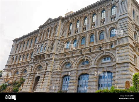 Oceanographic museum (aquarium) of Monaco Stock Photo - Alamy