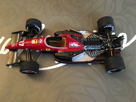 Work in Progress - Model Kit of the 1992 Ferrari F92A in 1/20 scale. : r/formula1