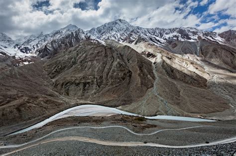 Premium Photo | View of himalayas, india