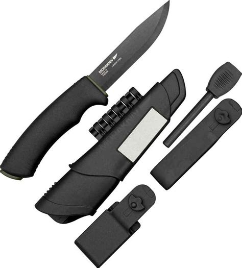 Mora Bushcraft Survival, Black Carbon Steel, Ultimate Outdoor Knife