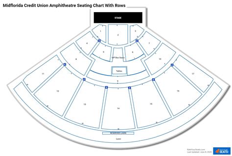 Mid Florida Credit Union Amphitheater Seating Chart | Review Home Decor