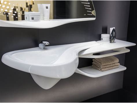 Meubles salle de bain design de la collection Vitale par Zaha Hadid