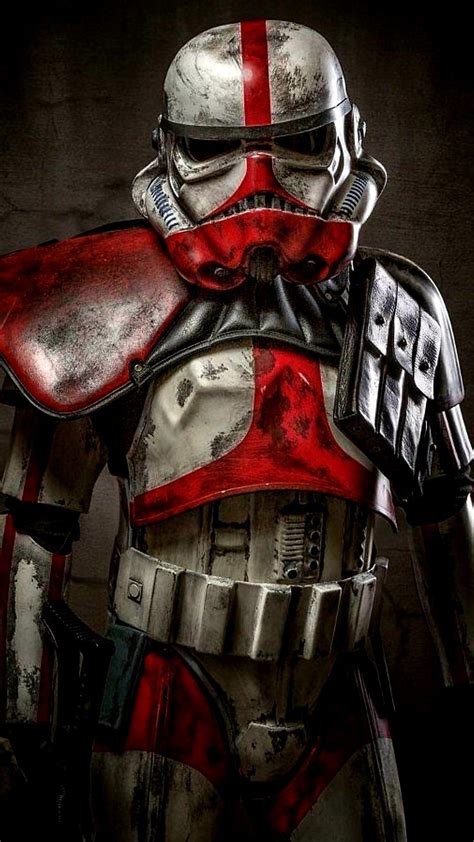 la galerie theatre: Star Wars Red Stormtrooper Wallpaper