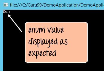 C# Enum(Enumeration) with Example