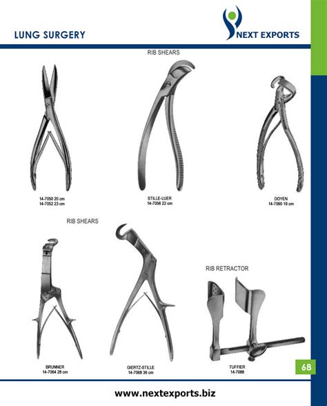 Lung Surgery - Next Exports Surgical Instruments