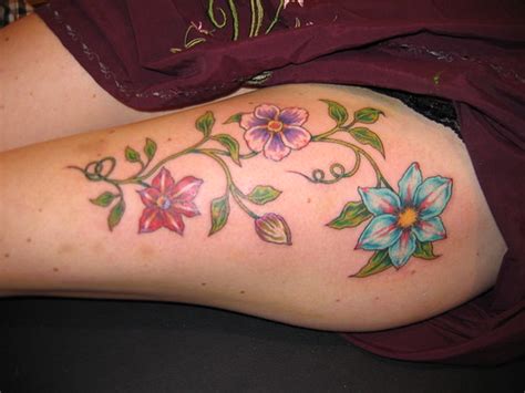 Clematis tattoo | Harpstar's photos | Flickr