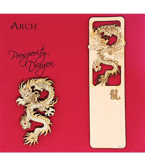 Prosperity Dragon Bookmark & Magnet Set | Arch Heritage Collection Pte Ltd