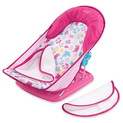 Summer Infant® Bath Tub Sling with Warming Wings in Pink - buybuy BABY