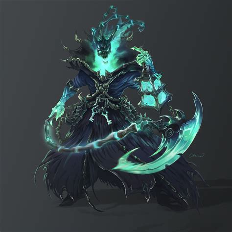 ArtStation - Thresh Fanart, Šárka Š. - Claina | League of legends ...