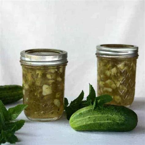 Cucumber Mint Jam - Homespun Seasonal Living