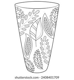 Outline Vase Vector Linear Vase Pottery Stock Illustration 2408401709 | Shutterstock