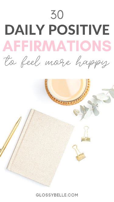 30 Affirmations For Joy And Happiness – Glossy Belle