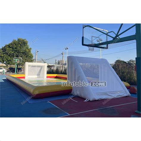 Giant Inflatable Football Field Inflatable Soccer Field Pitch For Outd – Inflatable-Zone