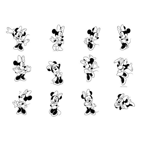 Minnie Mouse Logo PNG Transparent & SVG Vector - Freebie Supply