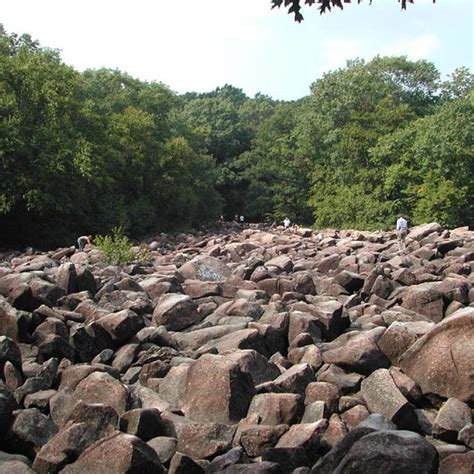 The Sonorous Stones of Ringing Rocks Park – Upper Black Eddy, Pennsylvania - Atlas Obscura