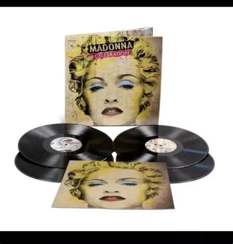 MADONNA - CELEBRATION. Vinyl 12" 4xLP Set with Lithograph NEW & SEALED ...